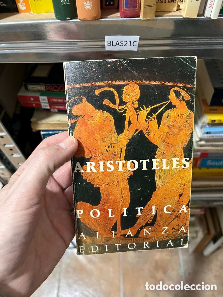 Libros de segunda mano: BLAS21C ARISTOTELES Pol&iacute;tica, alianza Editorial