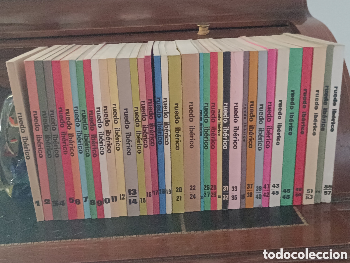 Libros de segunda mano: CUADERNOS DE RUEDO IB&Eacute;RICO, DEL N&ordm; 1 AL 57 EN 36 VOL&Uacute;MENES. EDICI&Oacute;N PAR&Iacute;S 1965-1977