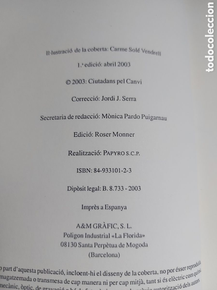 Libros de segunda mano: LHEMISFERI ESQUERRE any 2003 - Foto 2