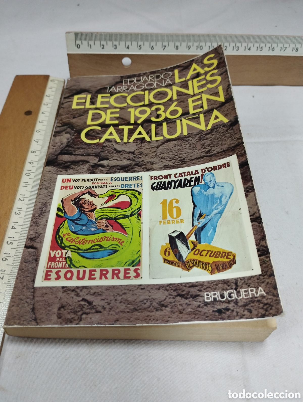 Libros de segunda mano: Las elecciones de 1936 en Catalu&ntilde;a. Editorial Bruguera, 1977