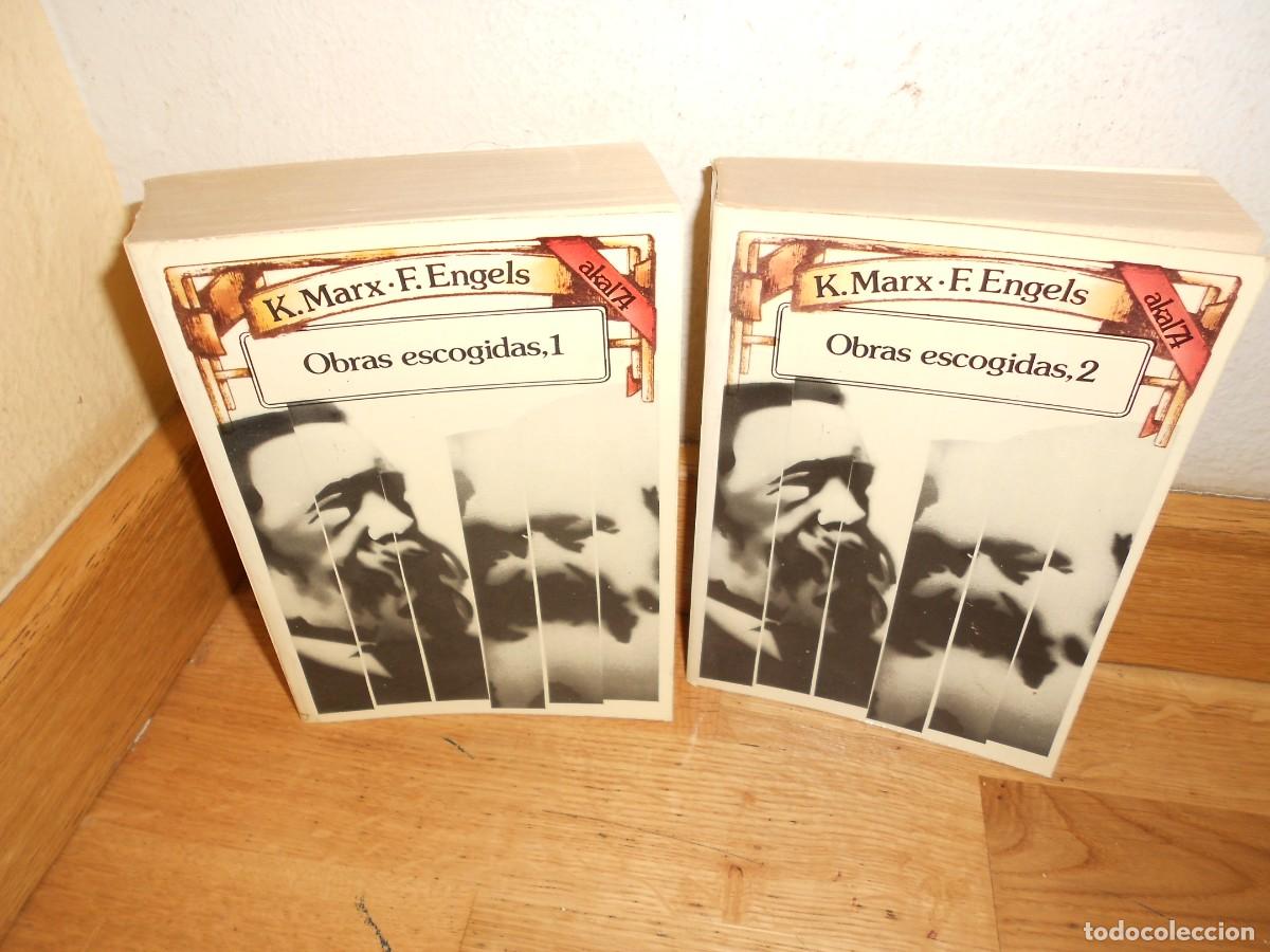 Libros de segunda mano: K. MARX F. ENGELS OBRAS ESCOGIDAS vol. I, II. - DISPONGO de mas LIBROS - 1&euro;y+