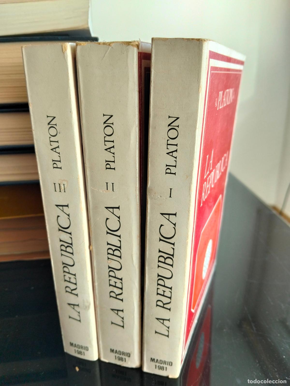 Libros de segunda mano: Filosofia. La Republica, Col. Clasicos Politicos, C. Est. Constitucionales, 1981 VISITA CATALOGO L54