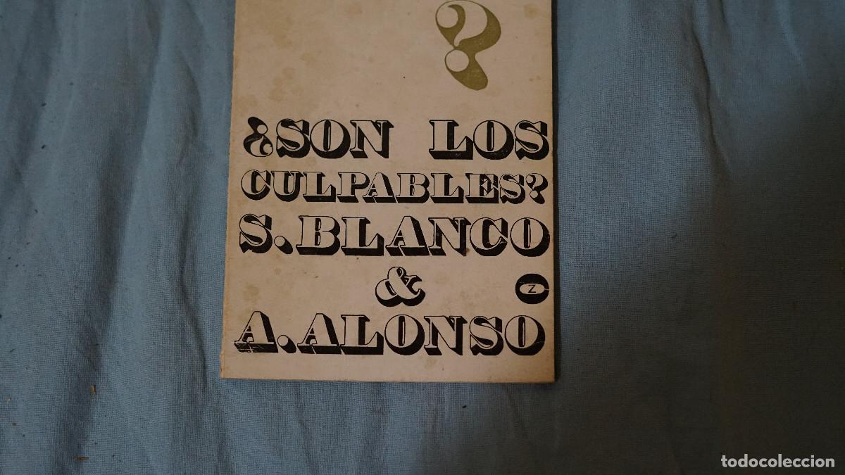 Libros de segunda mano: Blanco - Alonso - Los obreros &iquest;son los culpables?