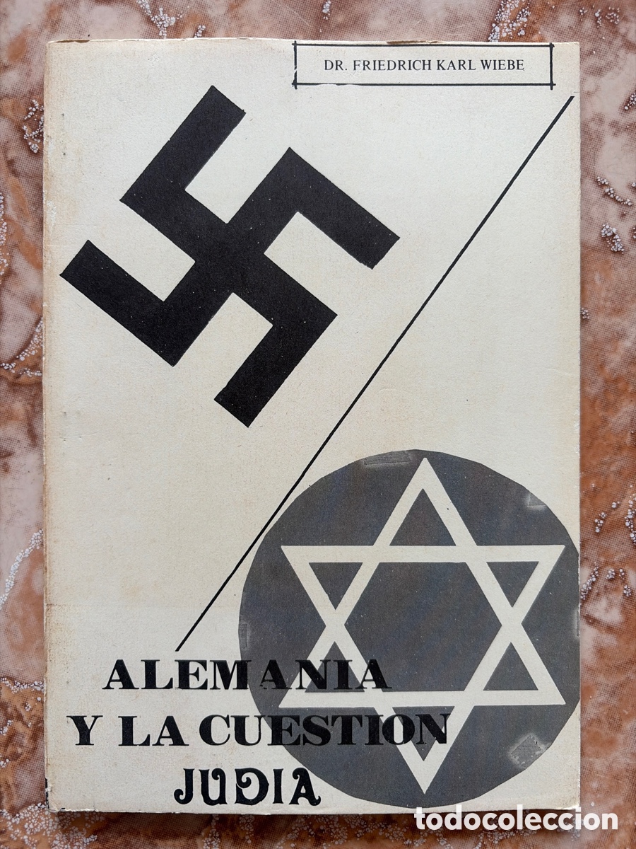 Libros de segunda mano: Alemania y la cuesti&oacute;n jud&iacute;a, de Dr. Friedrich Karl Wiebe. CEDADE