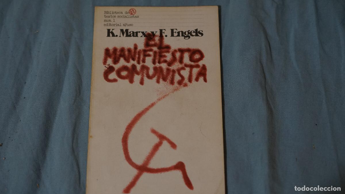 Libros de segunda mano: Marx Engels - El manifiesto comunista - Ayso 1981