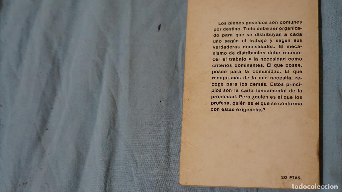 Libros de segunda mano: Pierre Bigo - La propiedad - Zero 1970 - Foto 3