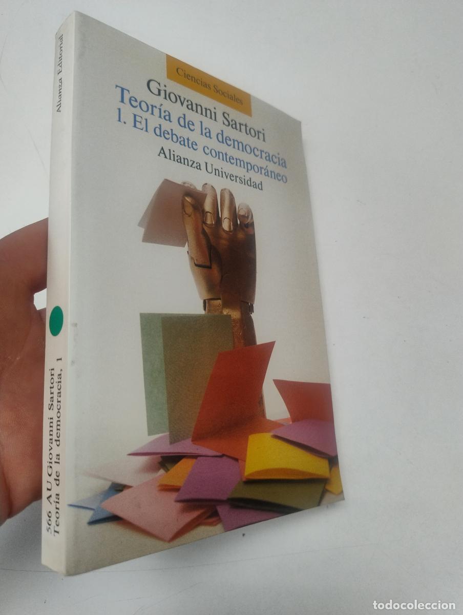 Libros de segunda mano: Teor&iacute;a de la democracia. 1. El debate contempor&aacute;neo - Sartori, Giovanni