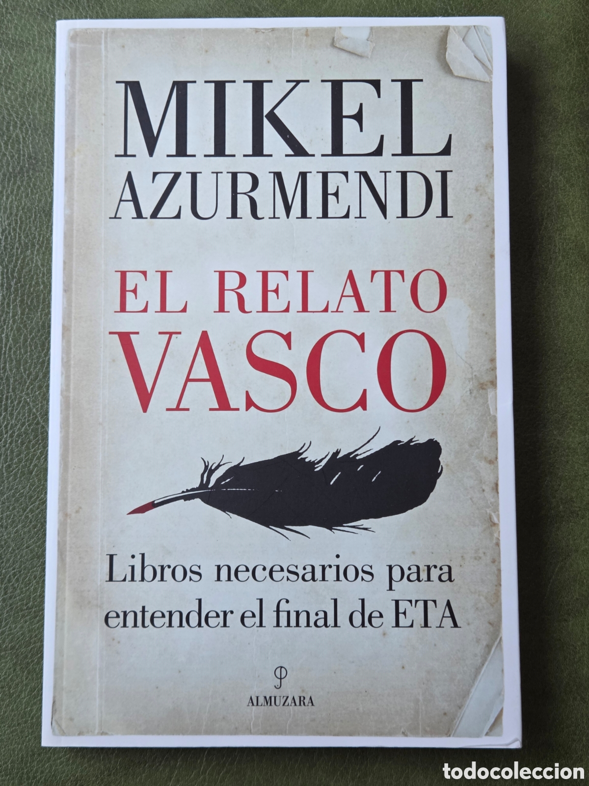 Libros de segunda mano: EL RELATO VASCO MIKEL AZURMENDI 2017
