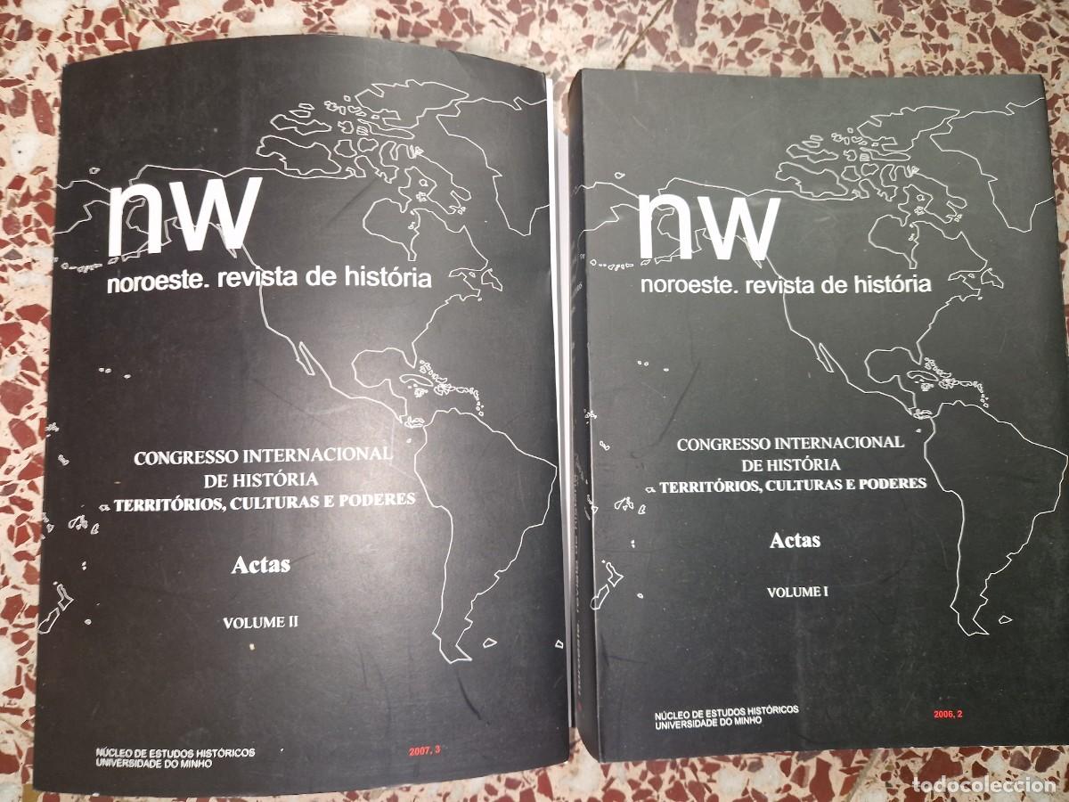 Libros de segunda mano: NOROESTE REVISTA DE HISTORIA- CONGRESO INTERNACIONAL DE HISTORIA TERRITORIOS CULTURAS E PODERES