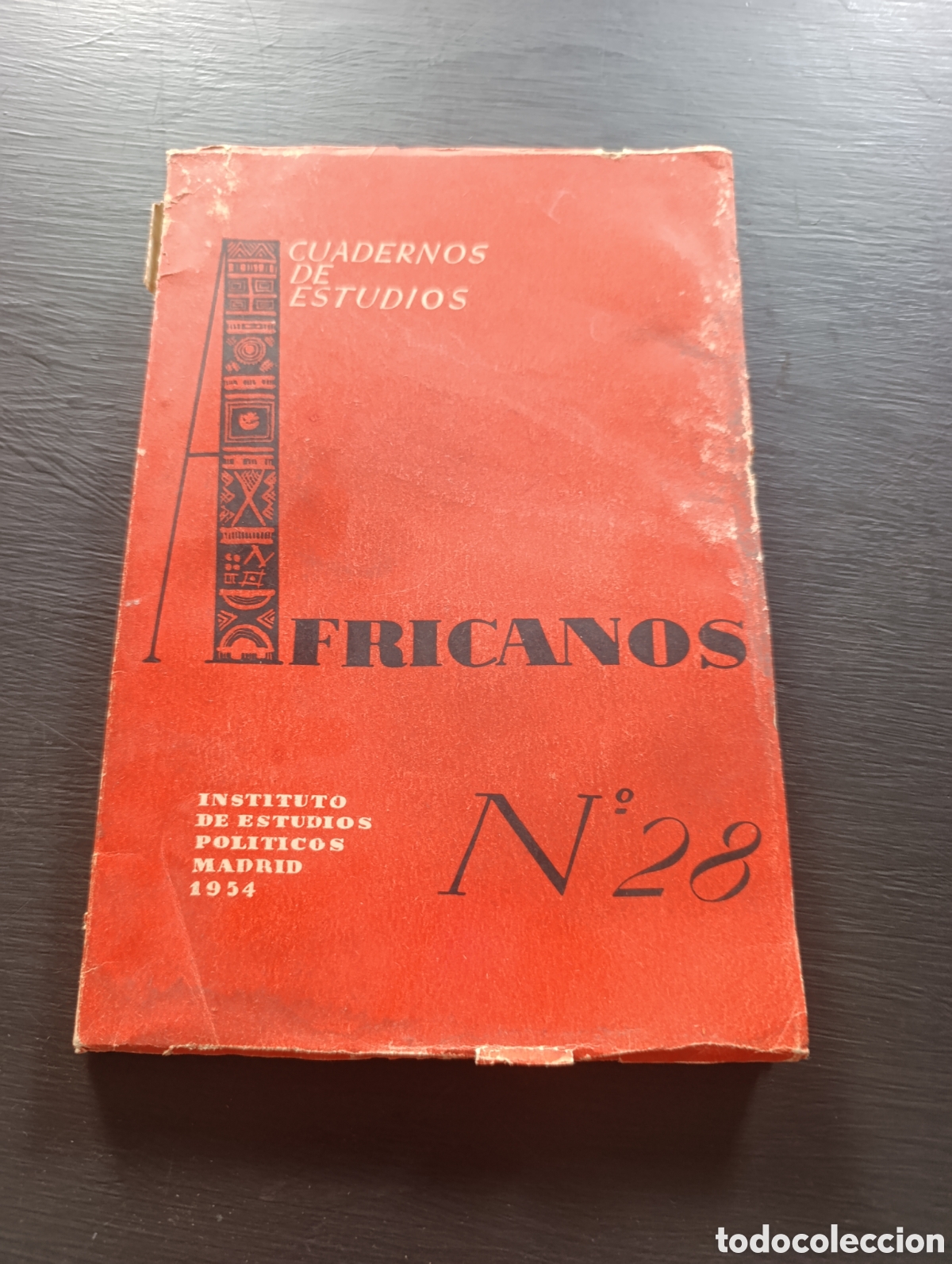 Libros de segunda mano: CUADERNOS DE ESTUDIOS AFRICANOS Y ORIENTALES DIRECTOR: FRANCISCO JAVIER CONDE 28. Madrid 1954