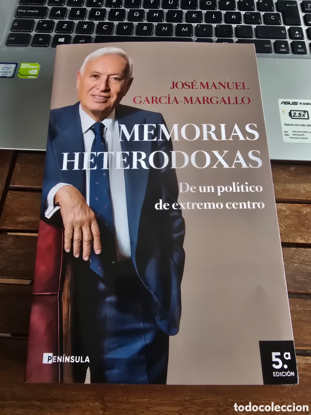 Libros de segunda mano: Memorias heterodoxas De un pol&iacute;tico de extremo centro Jos&eacute; M. Garc&iacute;a Margallo PENINSULA 2026