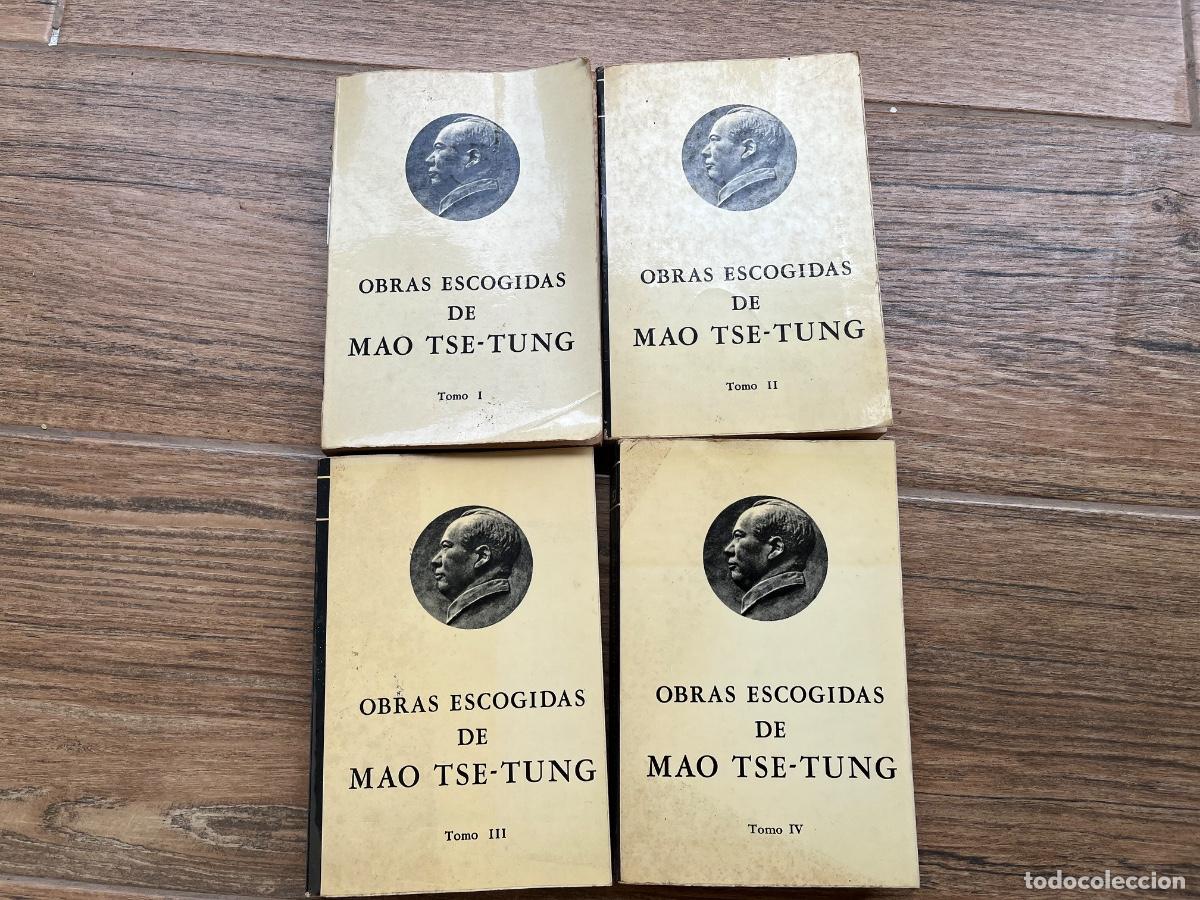 Libros de segunda mano: OBRAS ESCOGIDAS DE MAO TSE-TUNG - TOMO I AL IV - 4 TOMOS - EDITORIAL FUNDAMENTOS