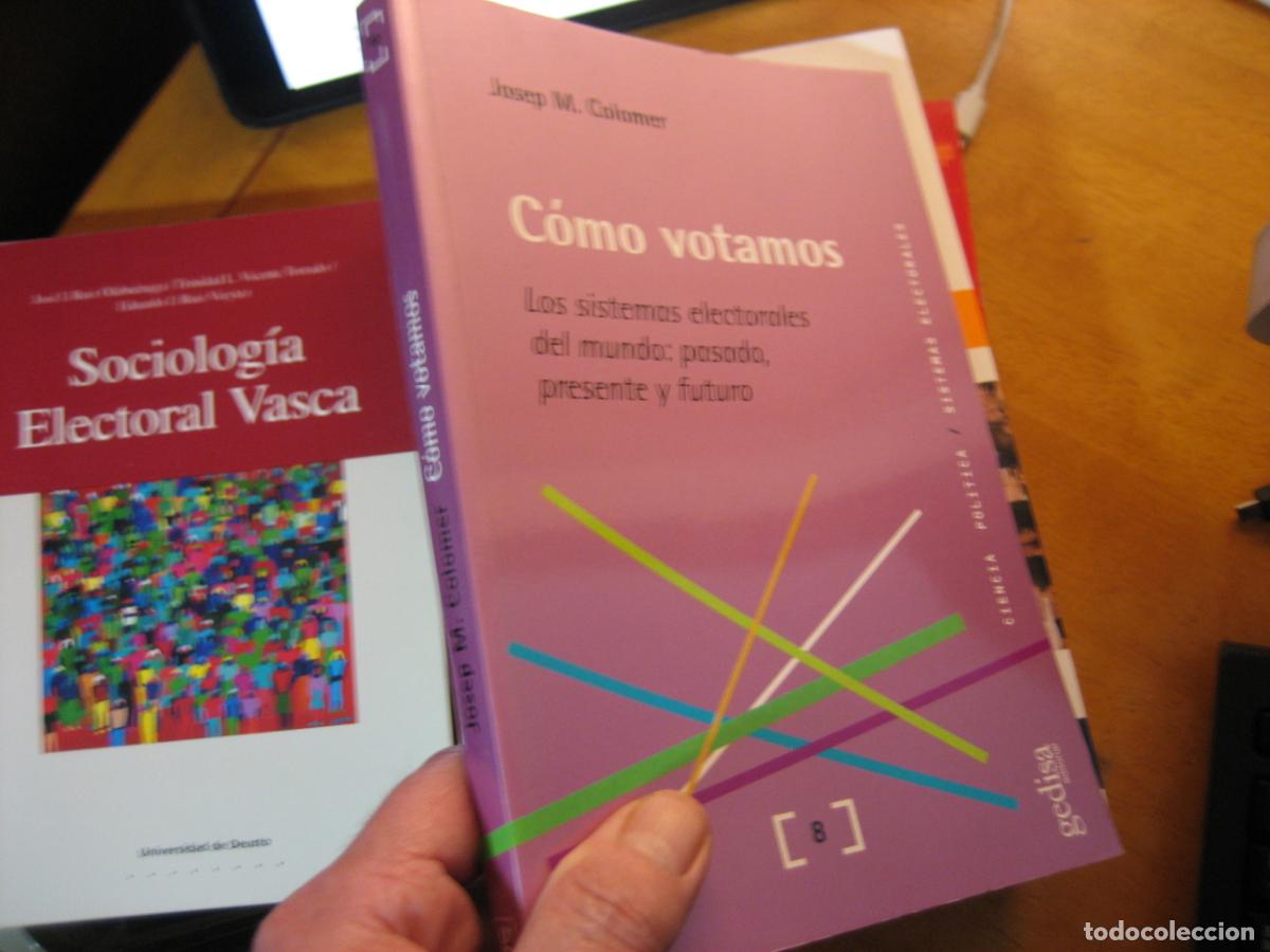 Libros de segunda mano: C&Oacute;MO VOTAMOS LOS SISTEMAS ELECTORALES DEL MUNDO - JOSEP M COLOMER - GEDISA NUEVO!!