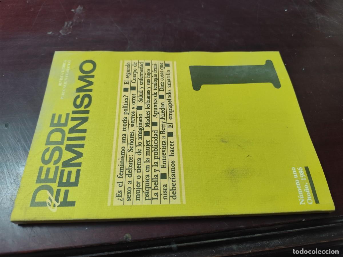 Libros de segunda mano: DESDE FEMINISMO / revista, numero uno, 1986 / CJA 505