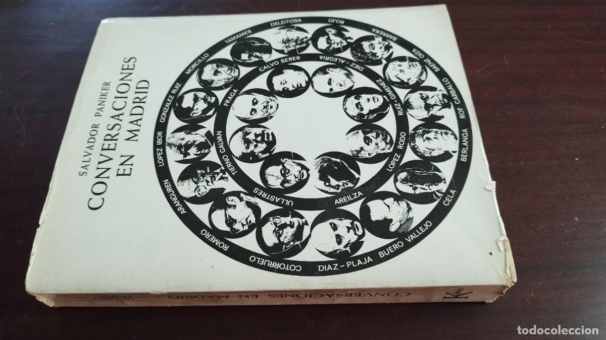 Libros de segunda mano: CONVERSACIONES EN MADRID / SALVADOR PANIKER / ZUX 10 / KAIROS