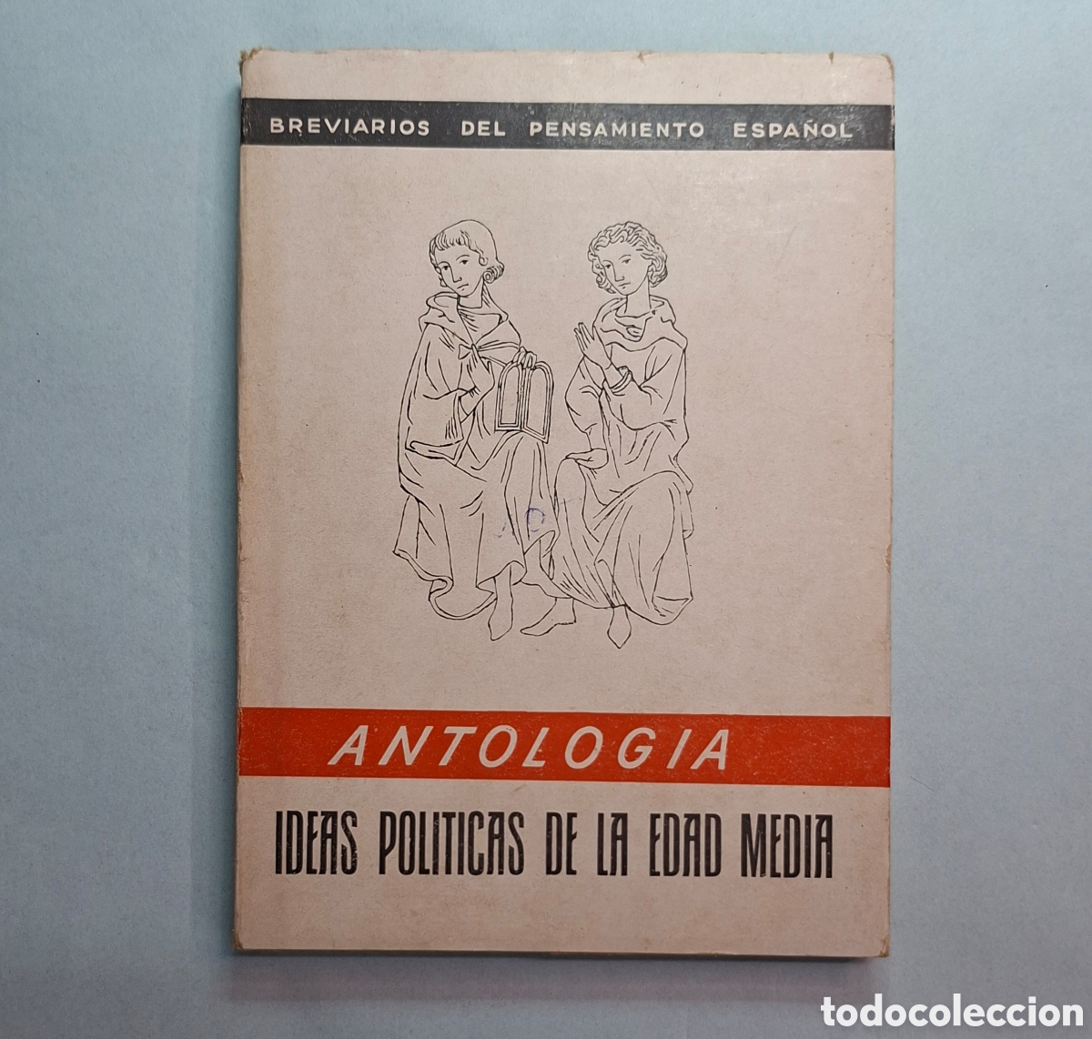 Libros de segunda mano: Antolog&iacute;a Ideas Pol&iacute;ticas Edad Media
