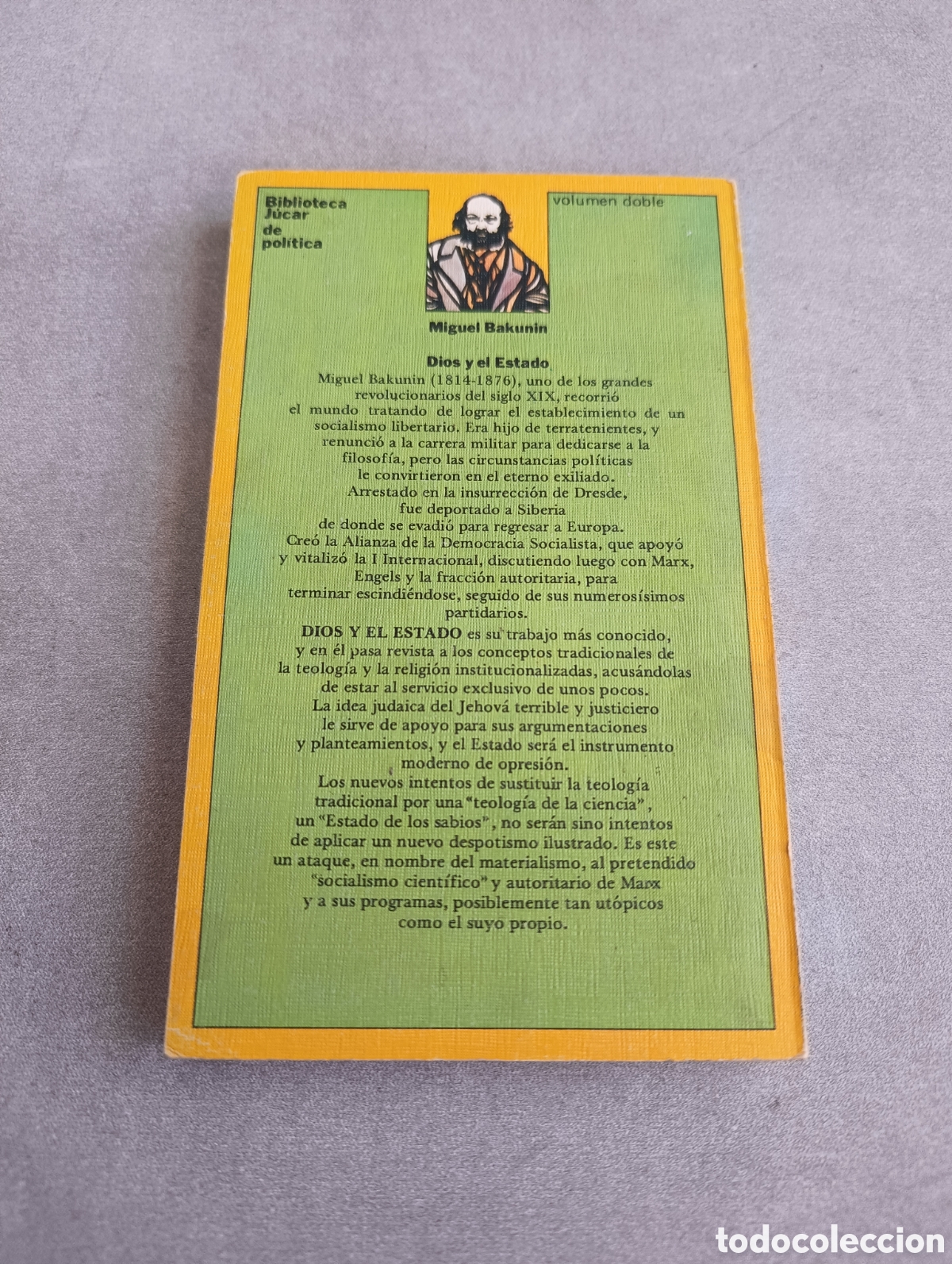 Libros de segunda mano: DIOS Y EL ESTADO. MIGUEL BAKUNIN. 1976 - Foto 3