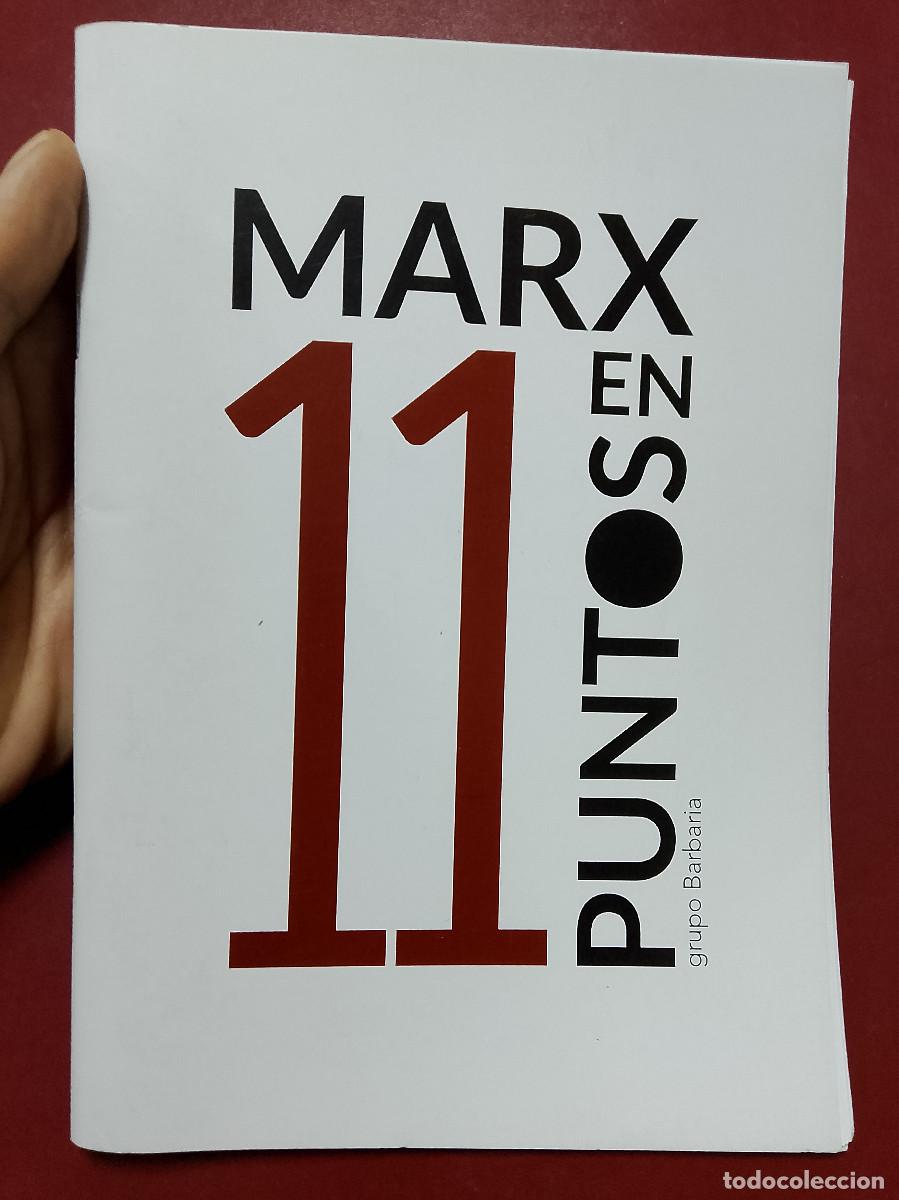 Libros de segunda mano: Grupo Barbaria: Marx en 11 puntos (Grupo Barbaria. 2021)
