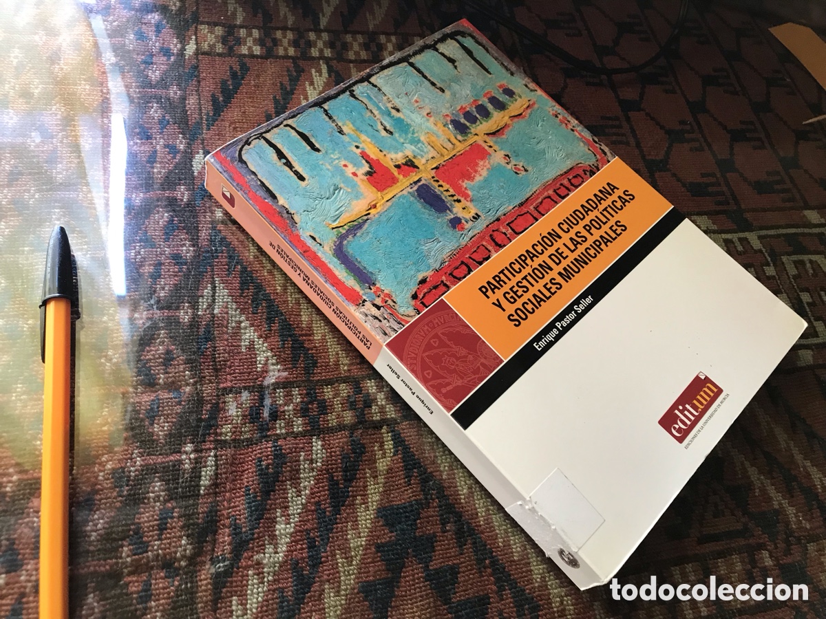 Libros de segunda mano: Participaci&oacute;n, ciudadana y gesti&oacute;n de las pol&iacute;ticas sociales municipales. Enrique Pastor