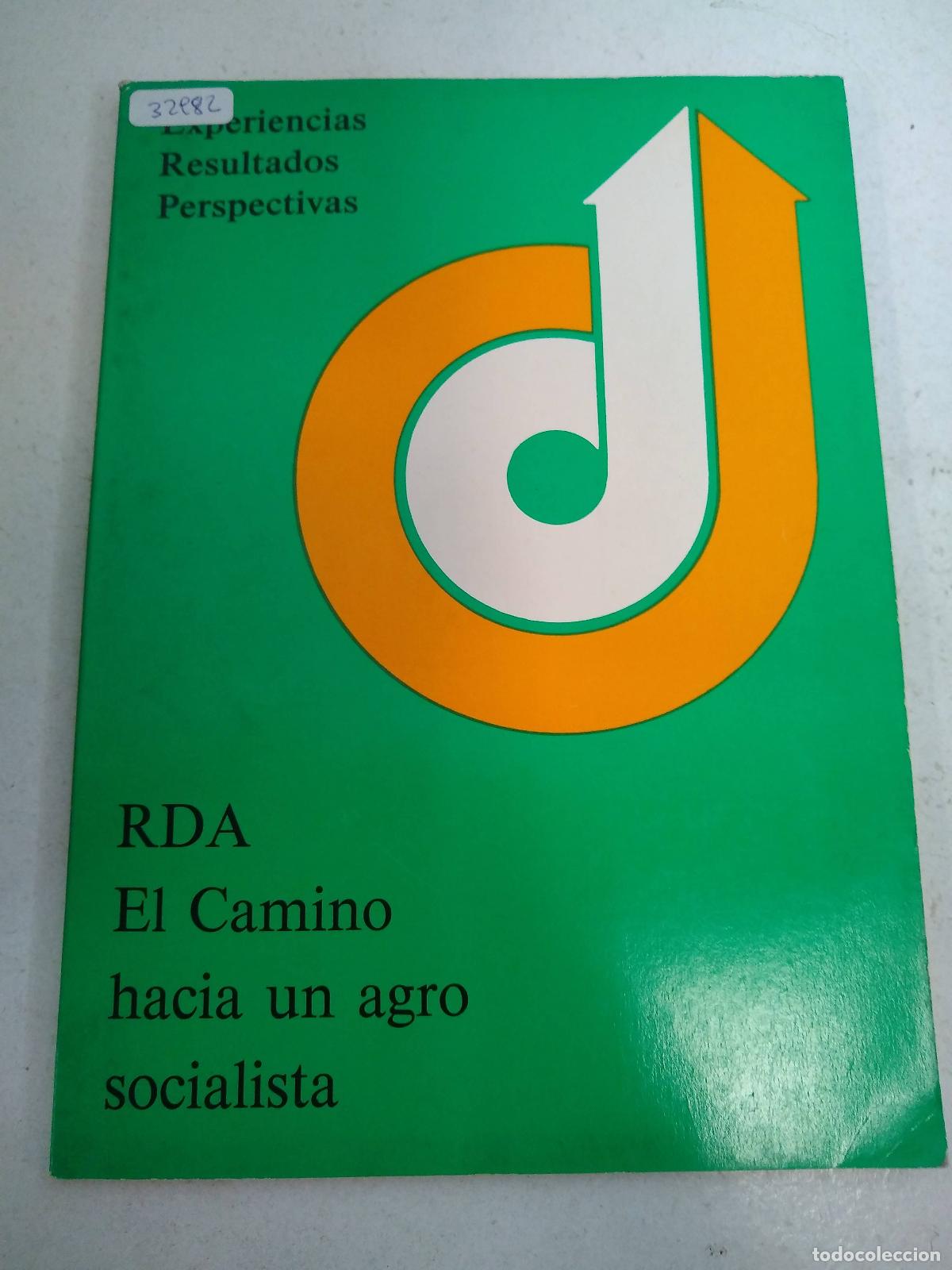 Libros de segunda mano: RDA el camino hacia un agro socialista - Varios autores