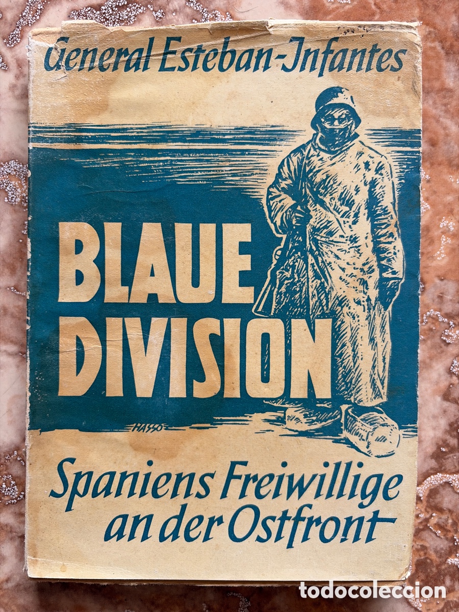 Libros de segunda mano: Blaue Division, de General Esteban-Infantes