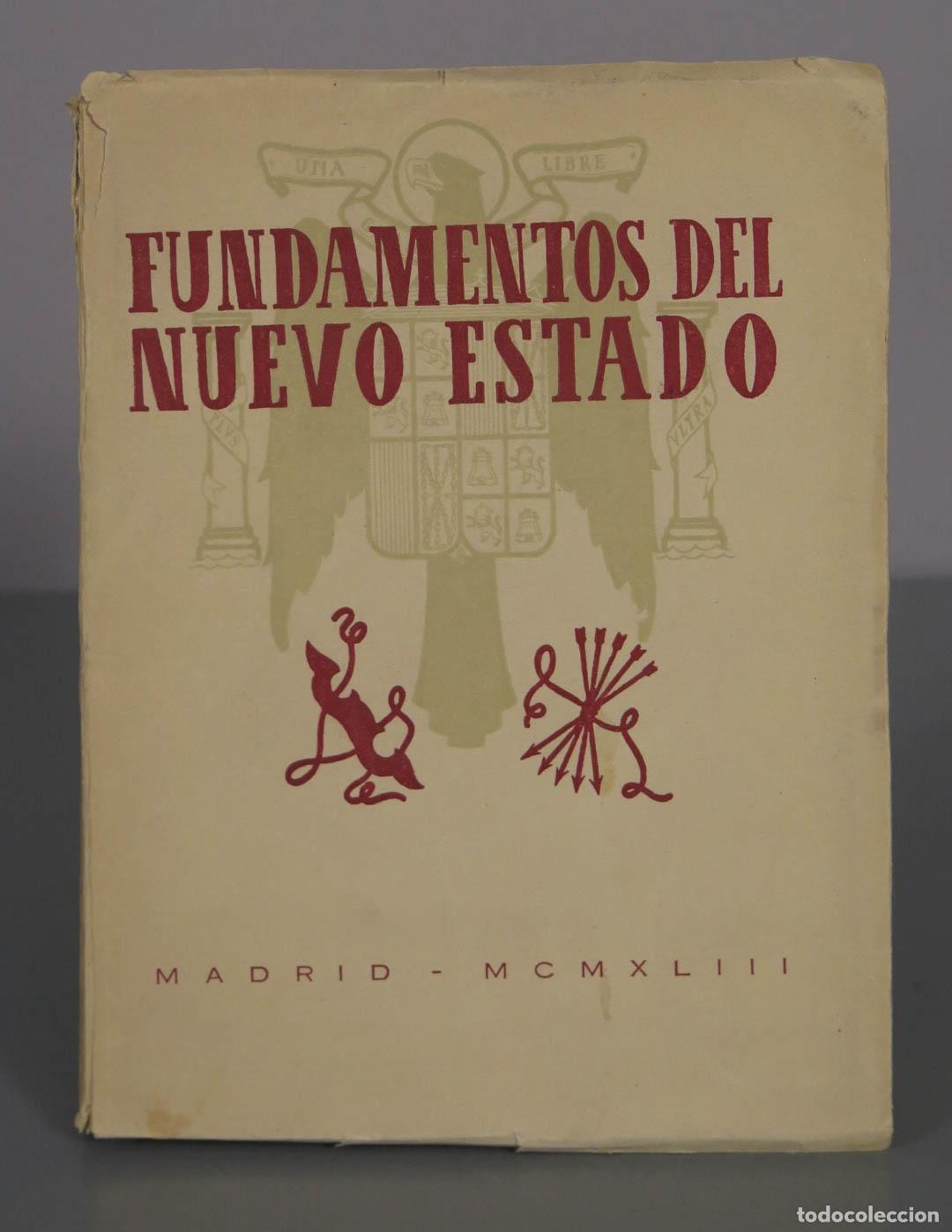 Libros de segunda mano: Fundamentos del Nuevo Estado - 1943