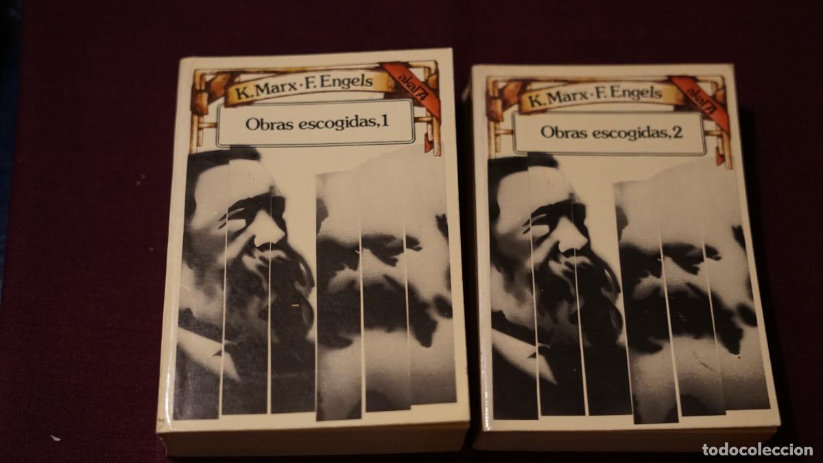 Libros de segunda mano: Marx Engels - Obras escogidas 1 y 2 - Akal