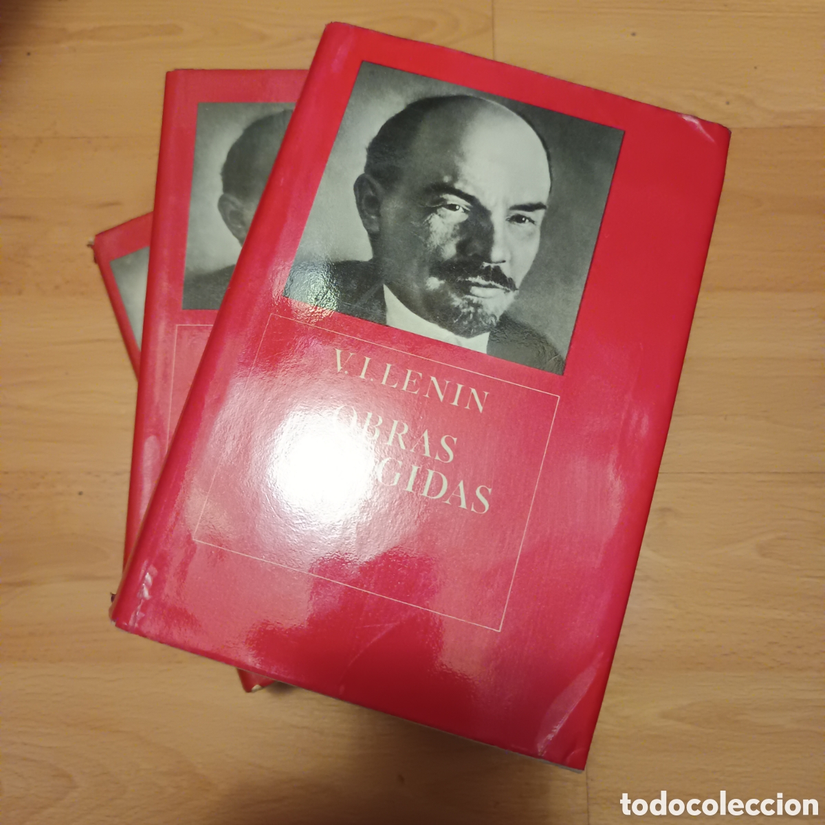 Libros de segunda mano: V. I. LENIN OBRAS ESCOGIDAS. EDITORIAL PROGRESO, MOSC&Uacute;. 3 TOMOS