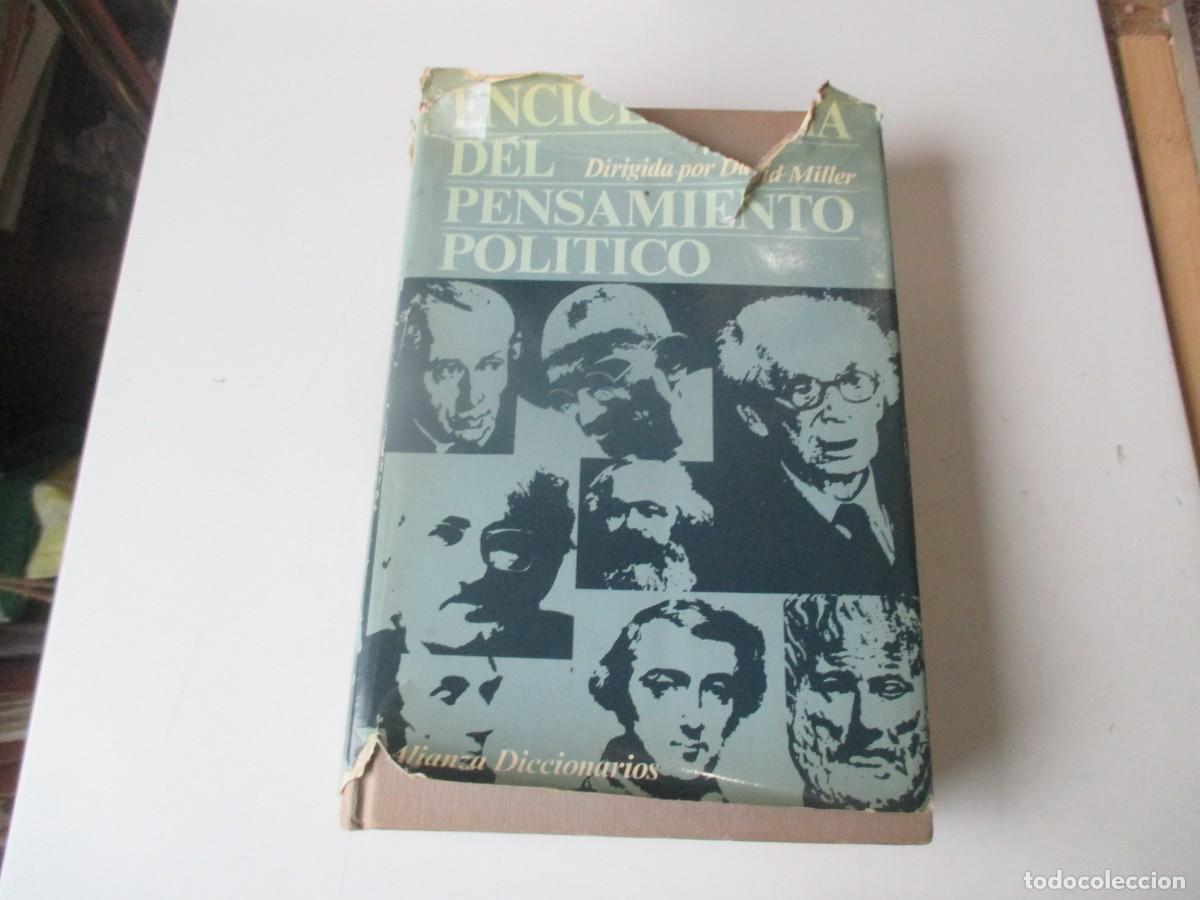 Libros de segunda mano: DAVID MILLER Enciclopedia del pensamiento pol&iacute;tico W40083