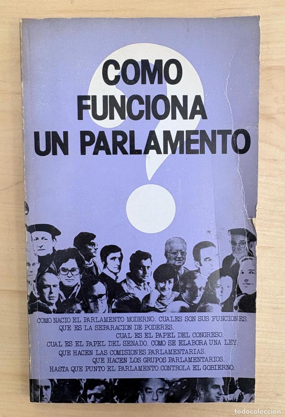 Libros de segunda mano: C&Oacute;MO FUNCIONA UN PARLAMENTO. LANKIDE AURREKINTZA, EDICIONES PEN&Iacute;NSULA, 1977
