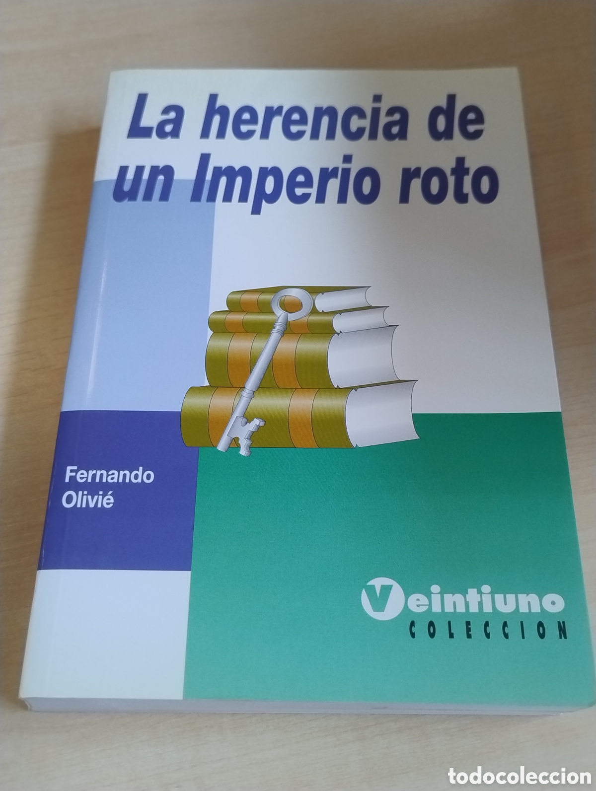Libros de segunda mano: La herencia de un Imperio roto. Firmado por el autor.
