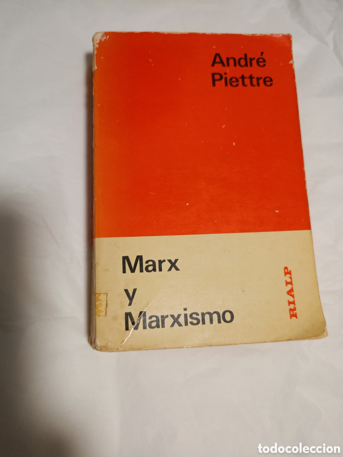 Libros de segunda mano: MARX Y MARXISMO , ANDR&Eacute; PIETTRE , RIALP
