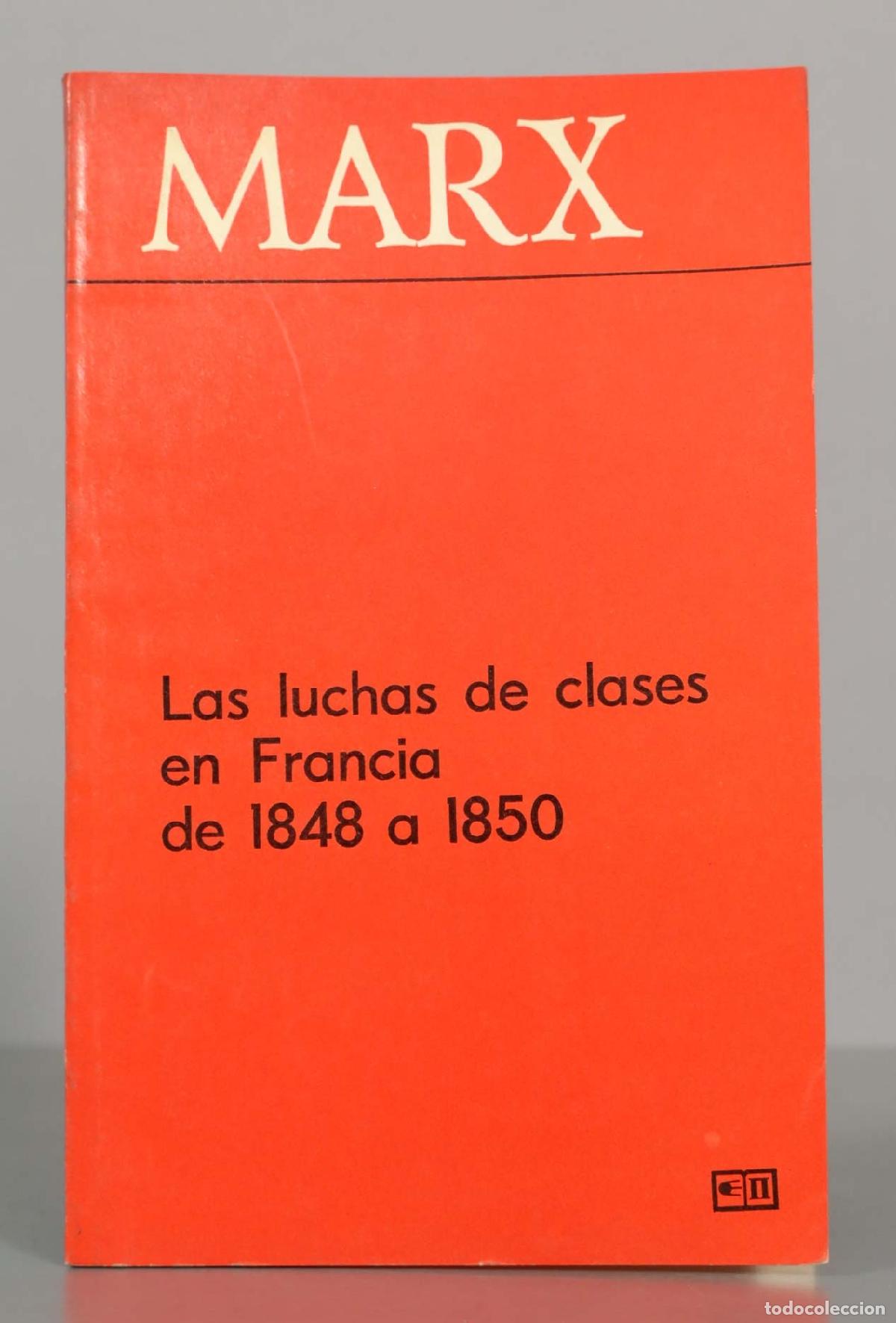 Libros de segunda mano: Las luchas de clases en Francia - Karl Marx - Editorial Progreso