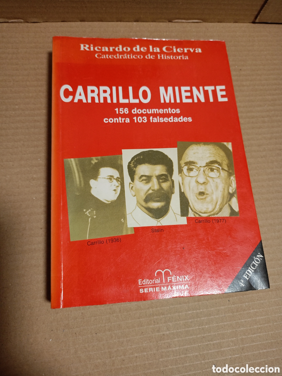 Libros de segunda mano: Carrillo miente. Ricardo de la Cierva