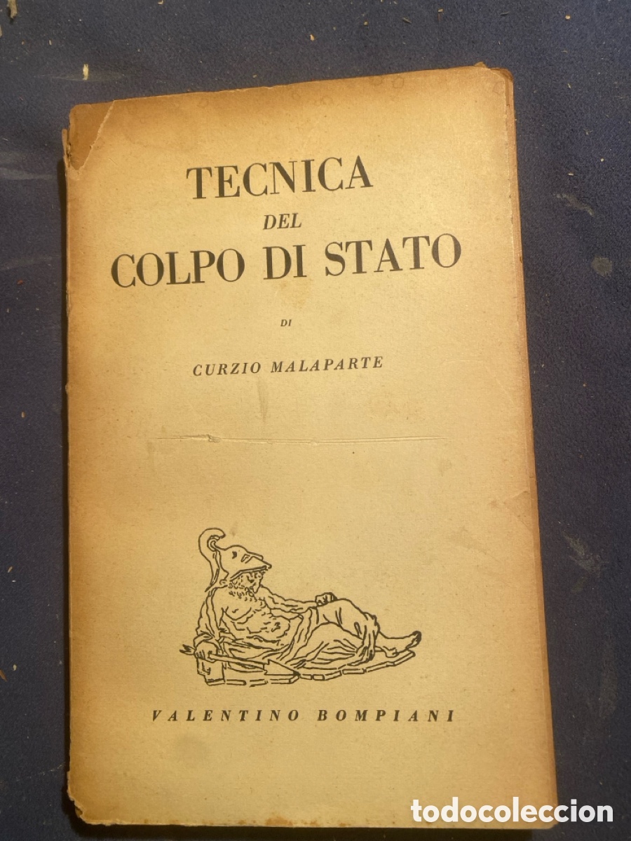 Libros de segunda mano: CURZIO MALAPARTE: - TECNICA DEL COLPO DI STATO - (MILANO, 1948)