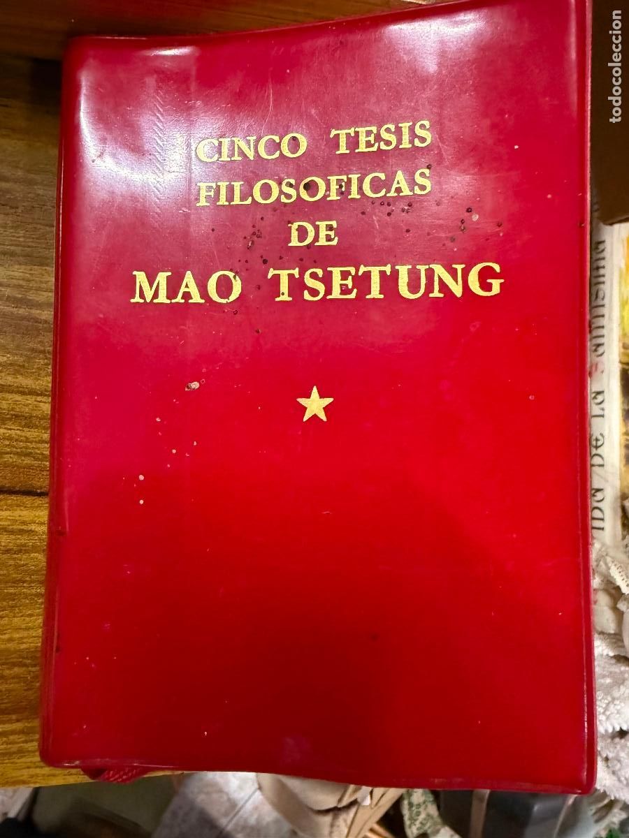 Libros de segunda mano: Cinco Tesis filosoficas de Mao Tse Tung. Primera Edidion. 288pags.