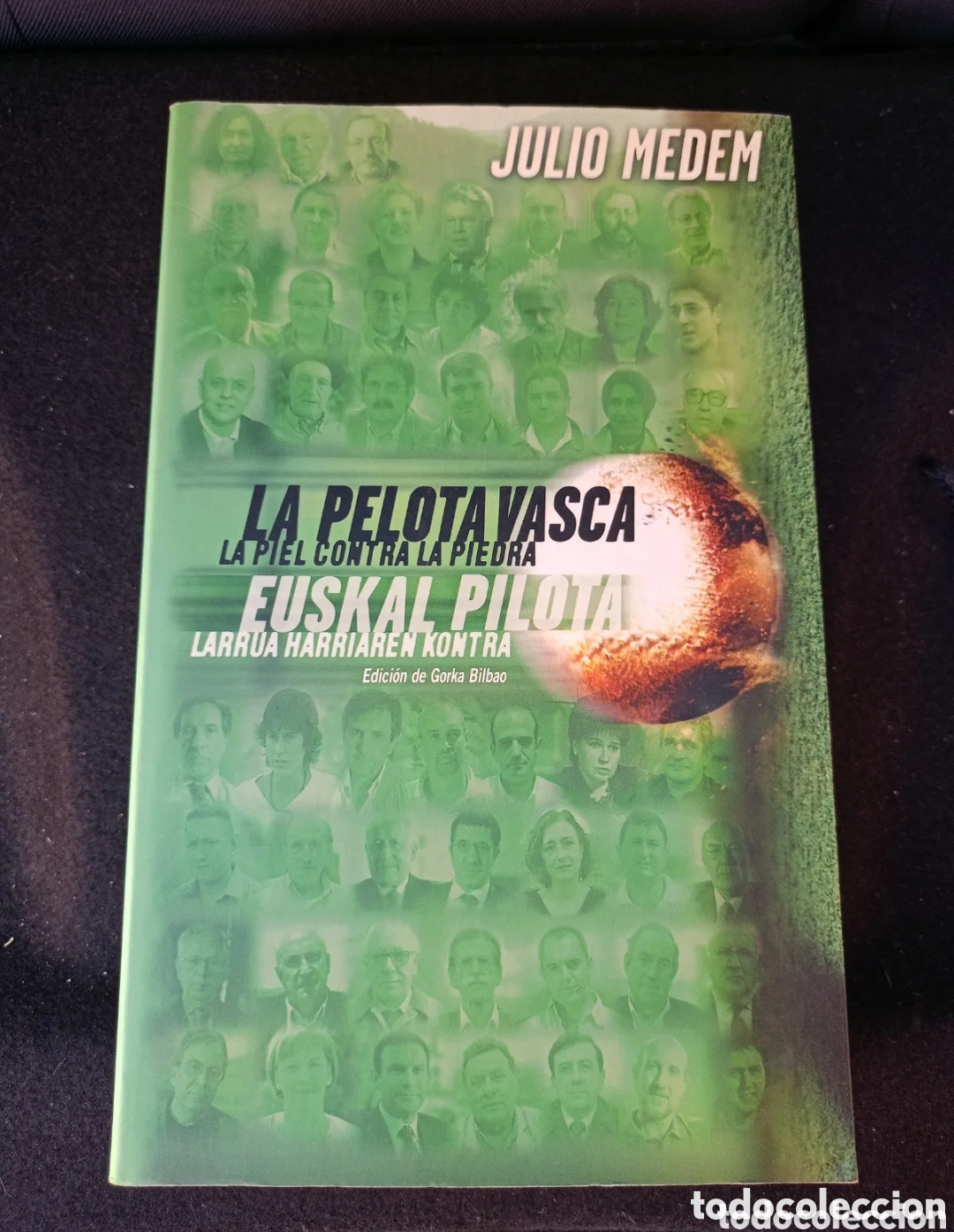 Libros de segunda mano: La pelota vasca la piel contra la piedra