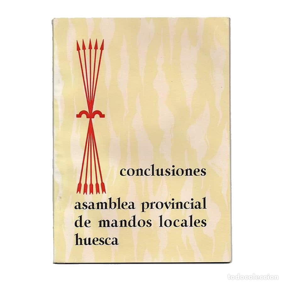 Libros de segunda mano: Espa&ntilde;a 1962 [LSB] Conclusiones Asamblea de Mandos de Huesca (U)