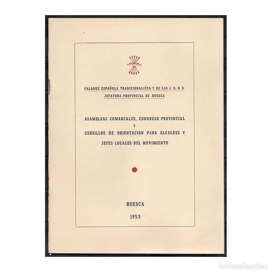 Libros de segunda mano: Espa&ntilde;a 1953 [LSB] Asambleas Comarcales. Cursillos para alcaldes (U)