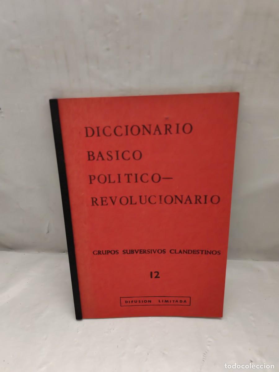 Second hand books: Diccionario B&aacute;sico Pol&iacute;tico-Revolucionario