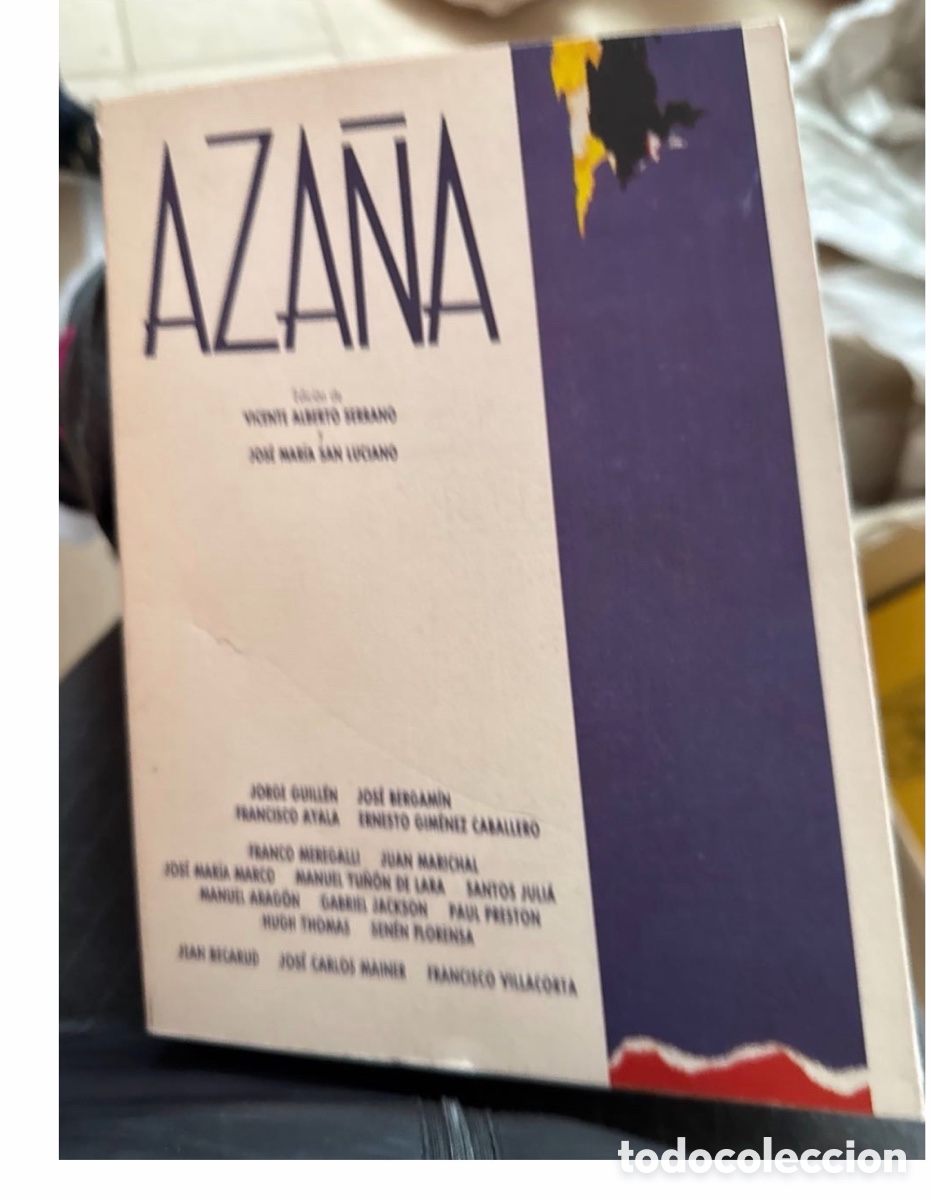 Libros de segunda mano: AZA&Ntilde;A. VARIOS AUTORES. 1990