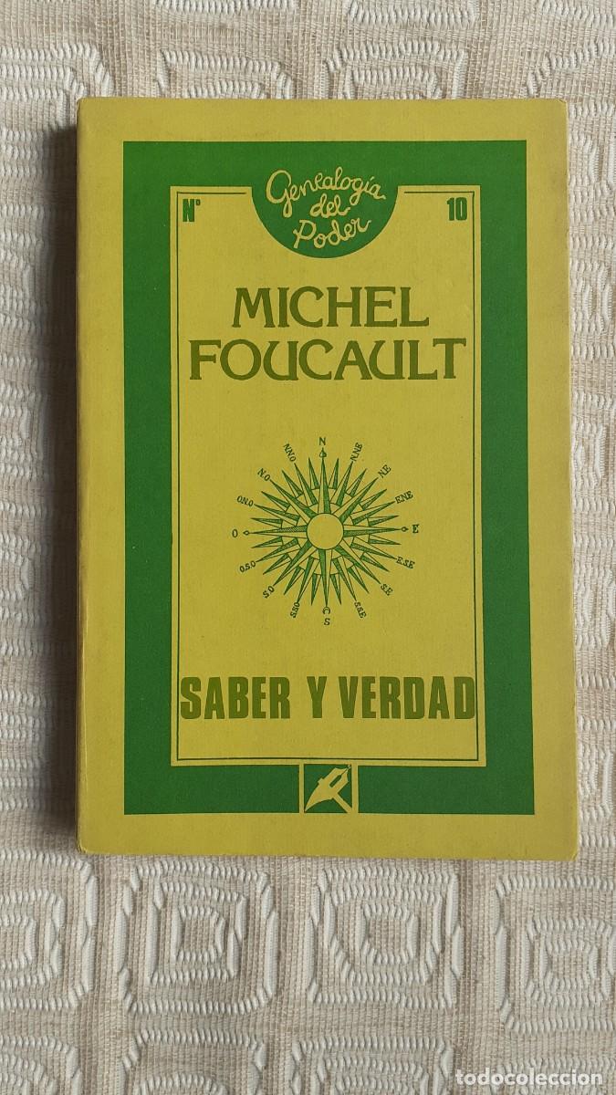 Libros de segunda mano: Michel Foucault.- Saber y verdad (La Piqueta)