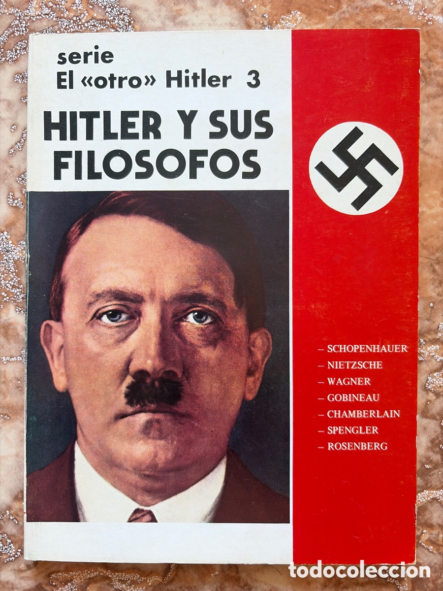 Libros de segunda mano: Hitler y sus fil&oacute;sofos (CEDADE)