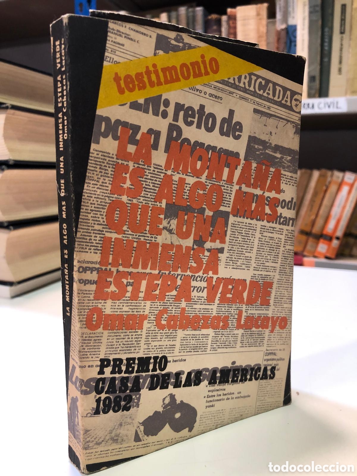 Second hand books: La monta&ntilde;a es algo m&aacute;s que una inmensa estepa verde - Omar Cabezas Lacayo
