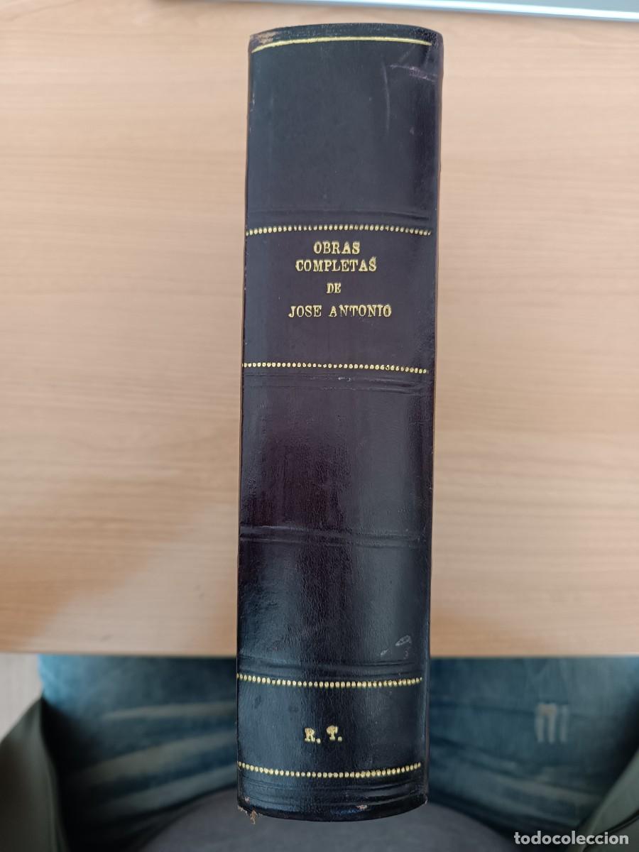 Libros de segunda mano: 1950. Obras completas de Jos&eacute; Antonio Primo de Rivera - Agust&iacute;n del R&iacute;o Cisneros (recop.)