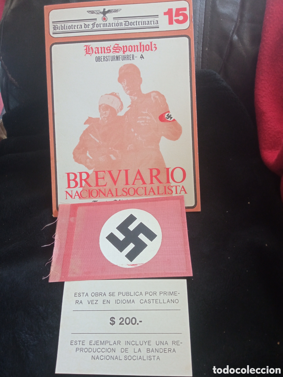 Libros de segunda mano: Breviario Nacionalsocialista, con bandera