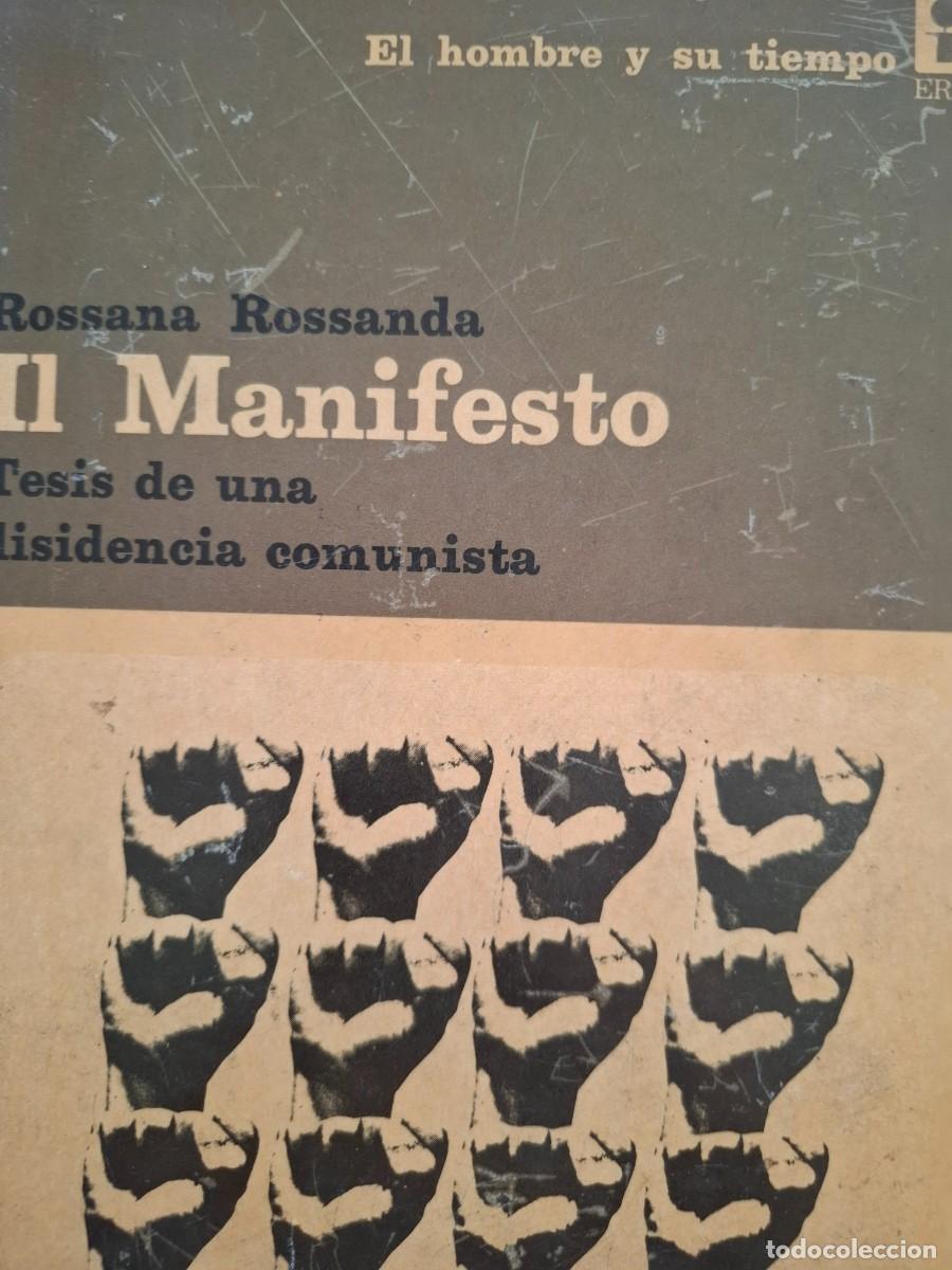 Libros de segunda mano: il manifesto Rossana Rossanda -tesis de una disidencia comunista-