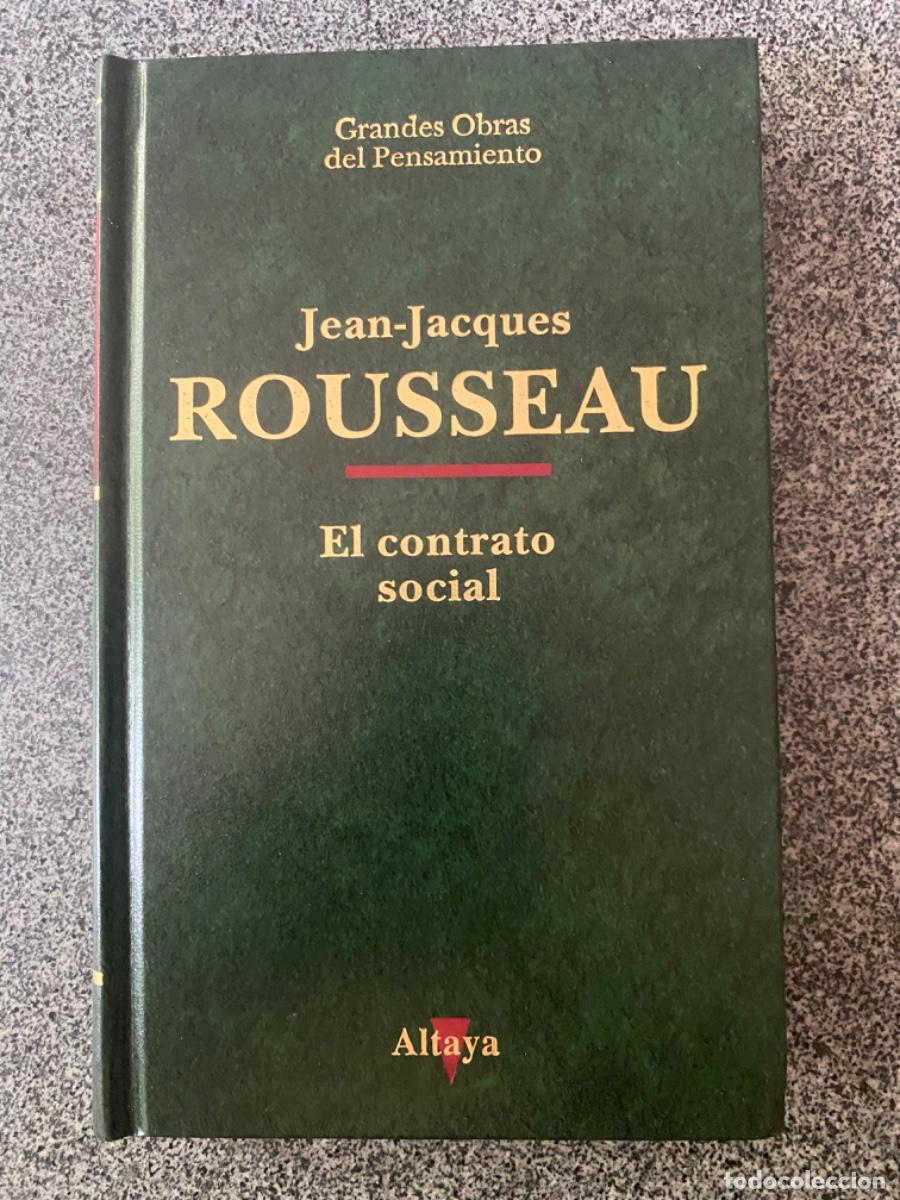Libros de segunda mano: EL CONTRATO SOCIAL - ROUSSEAU - ALTAYA - 1993 - &iexcl;NUEVO!