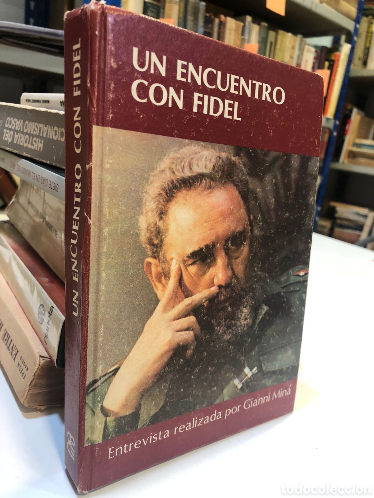 Libros de segunda mano: Un encuentro con Fidel - Gianni Min&aacute; (Entrevistador)