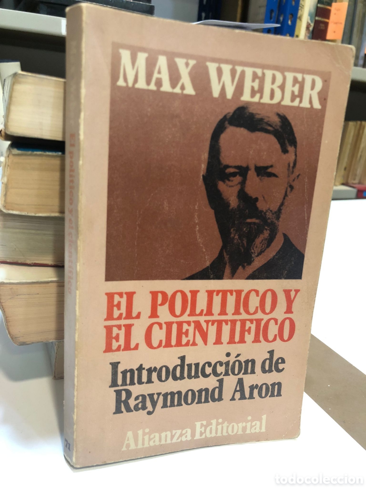 Libros de segunda mano: El pol&iacute;tico y el cient&iacute;fico - Max Weber